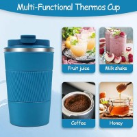HegAxi Premium Insulated Stainless Steel Coffee Mug – Double-Wall Thermal Cup for Hot and Cold Drinks