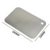 HegAxi Heavy-Duty Stainless Steel Cutting Board – Durable, Hygienic, and Scratch-Resistant for All Cutting Needs
