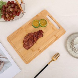 HegAxi Natural Wooden Cutting Board – Durable and Stylish for Chopping, Serving, and Everyday Kitchen Use